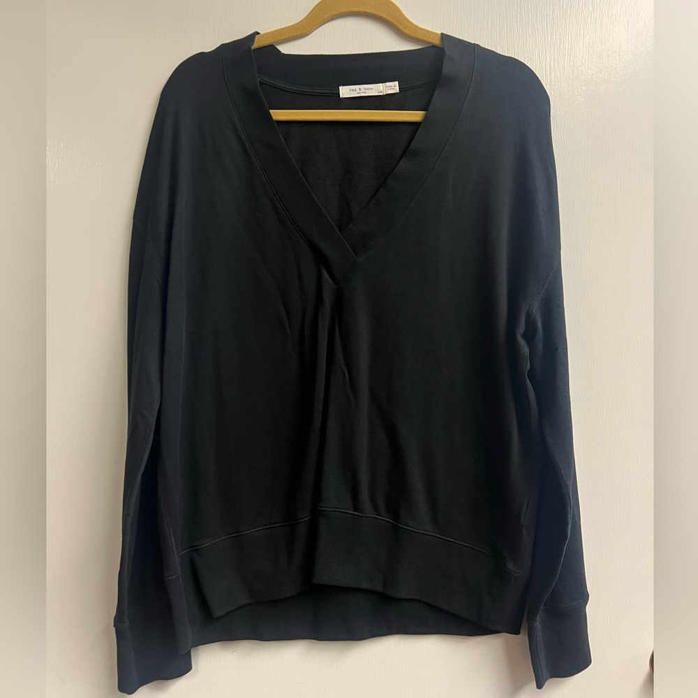 Rag & Bone V-neck Sweatshirt